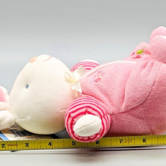 Carters Bunny Rabbit My Best Friend Ladybug Terry Cloth Plush Rattle 2001 Tags - Picture 10 of 10